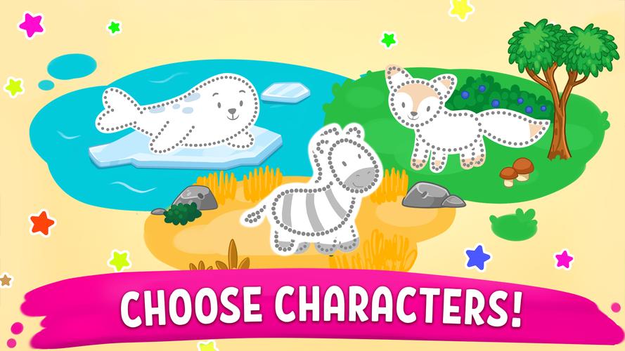Coloring book Games for kids 2 Tangkapan skrin 1