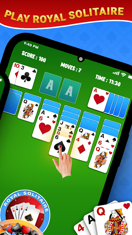 Royal Solitaire Card Game應用截圖第1張