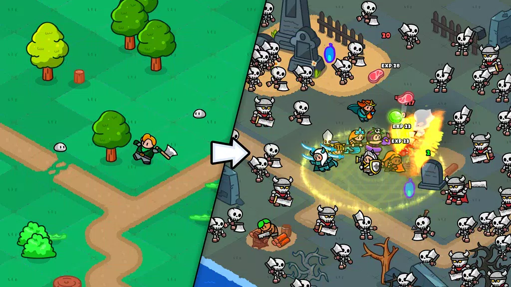 Rumble Heroes - Adventure RPG應用截圖第0張