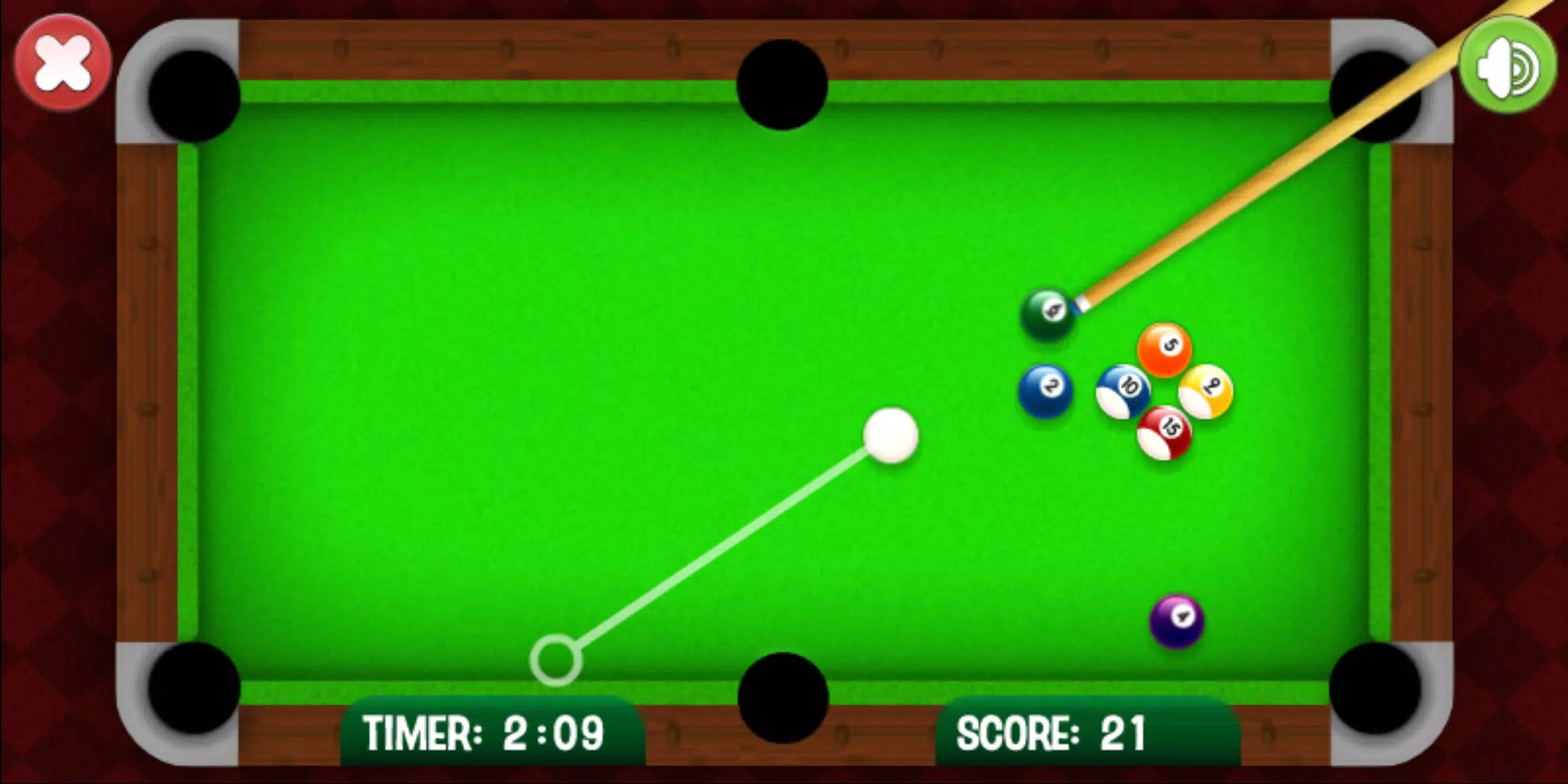 8 Ball Billiards Tangkapan skrin 3
