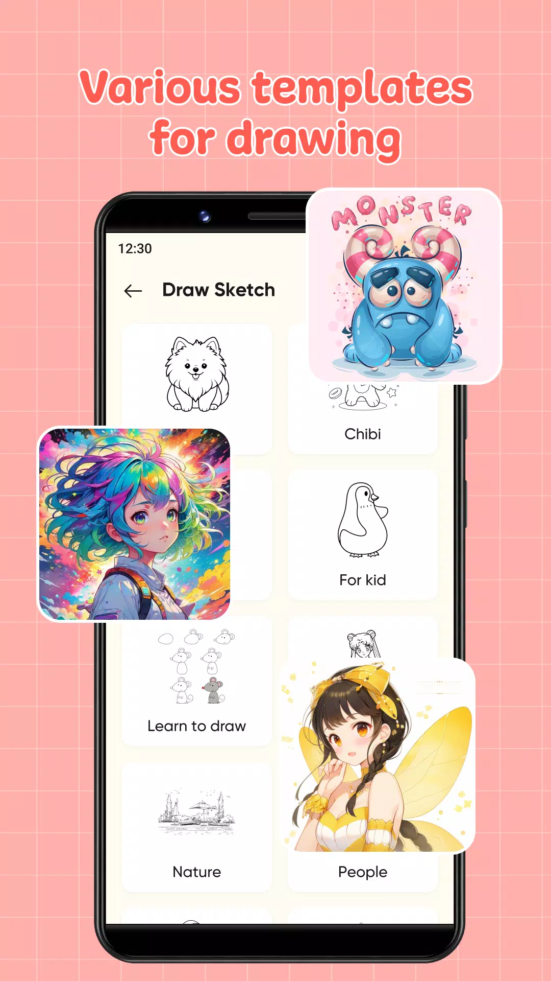 Ar Drawing-Sketch & Challenge Captura de tela 1