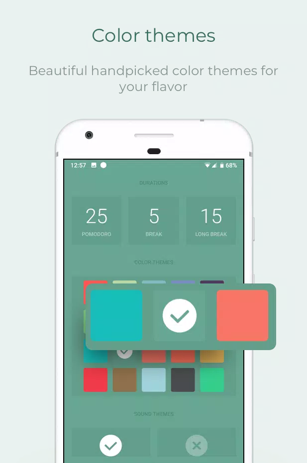 Pomodoro Timer ဖန်သားပြင်ဓာတ်ပုံ 3