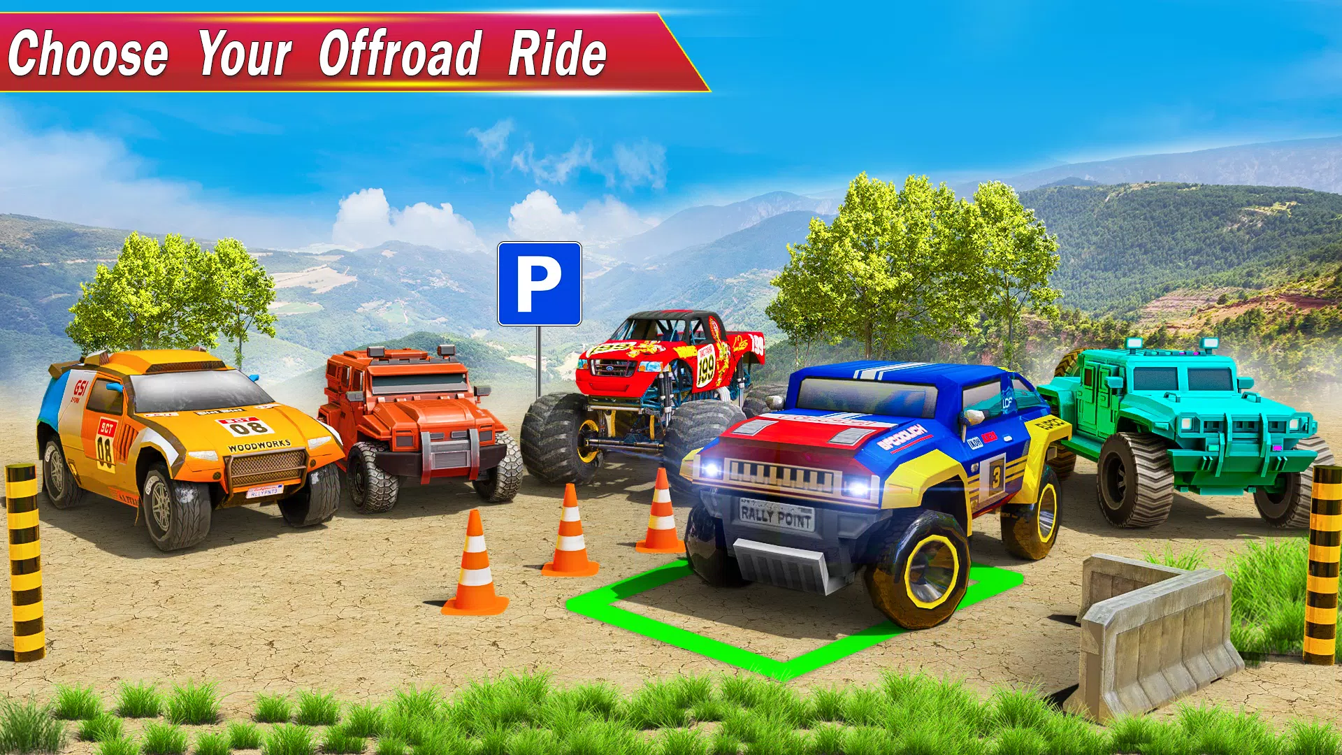 Off The Road-Hill Driving Game Captura de tela 3