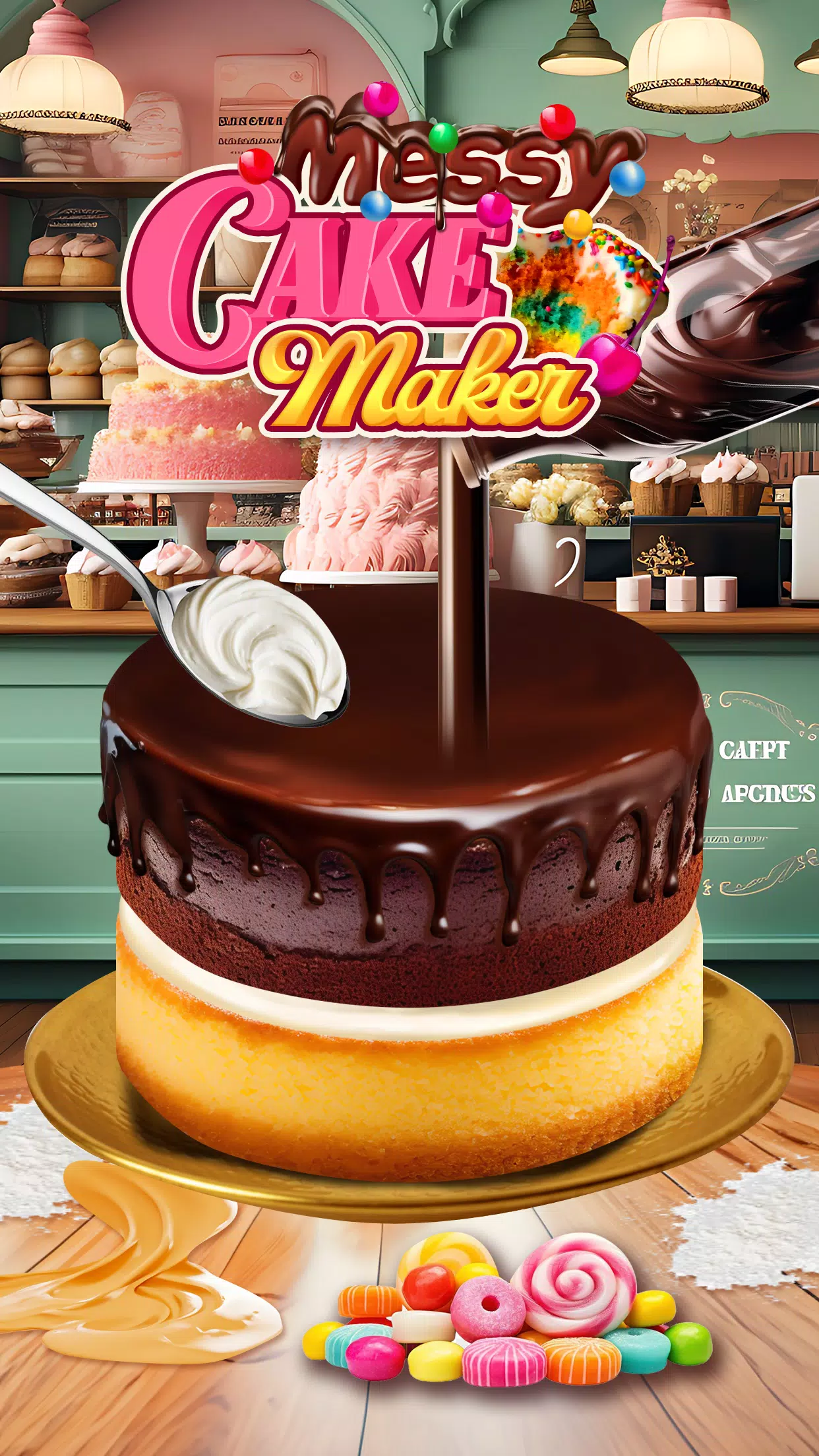 Messy Cake Maker ภาพหน้าจอ 1