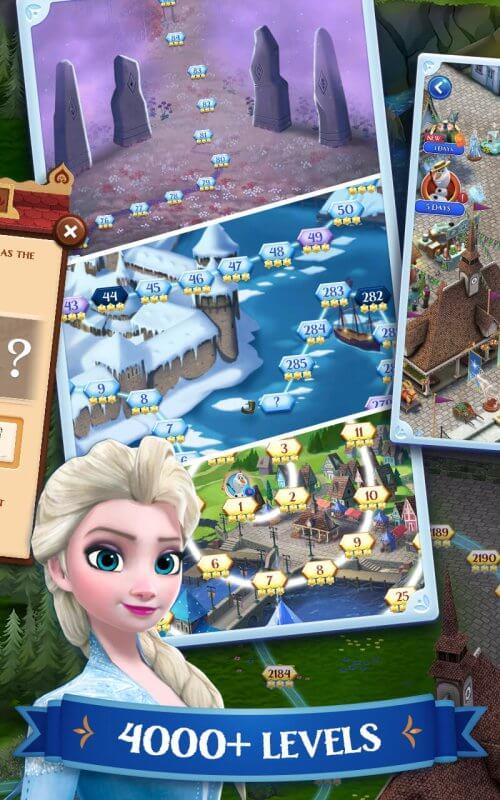 Schermata Disney Frozen Free Fall 2