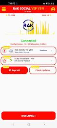 Rak social vip vpn ဖန်သားပြင်ဓာတ်ပုံ 3