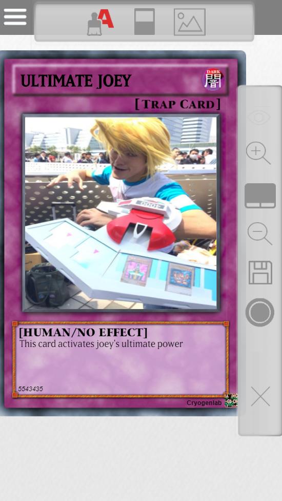 Yugioh Card Maker Ekran Görüntüsü 1