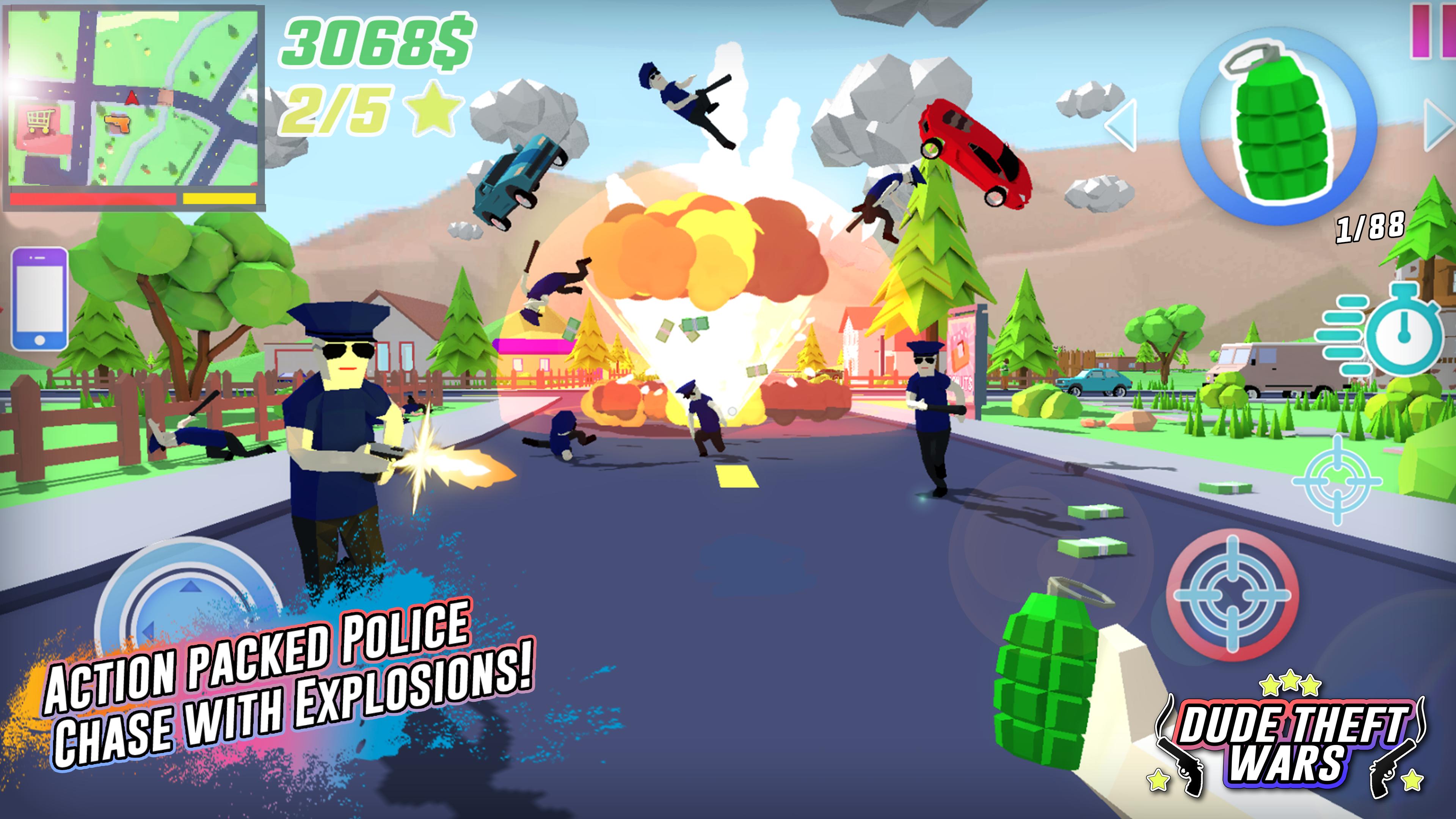 Dude Theft Wars FPS Open world應用截圖第0張
