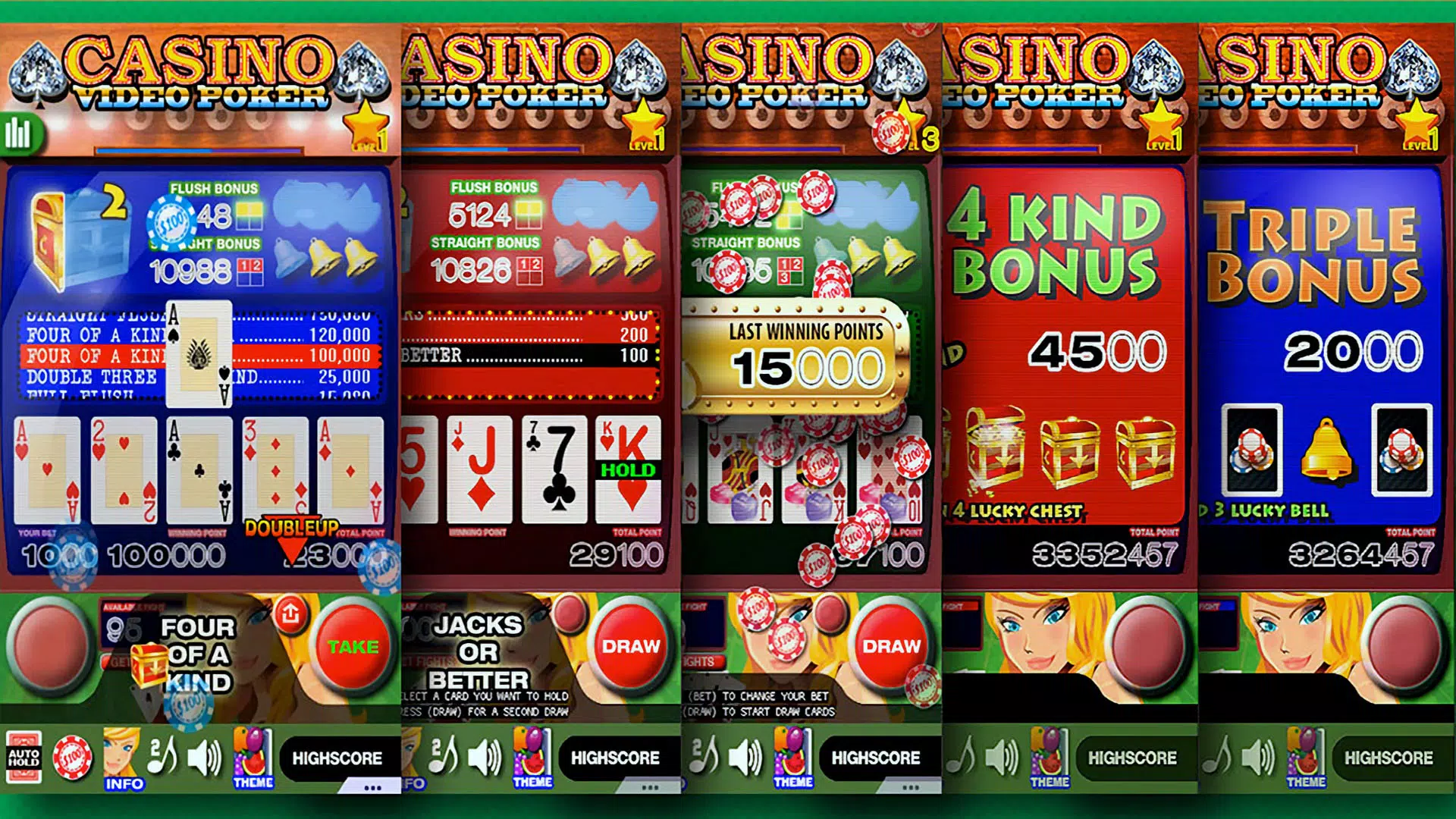 Casino Video Poker স্ক্রিনশট 3