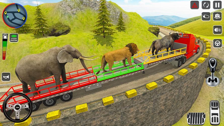Wild Animal Truck Transporter应用截图第1张