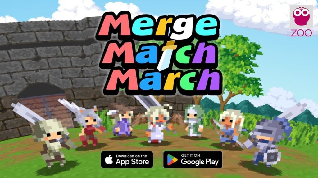 預注冊Merge Match March，這是一個動作RPG，帶有三個難題