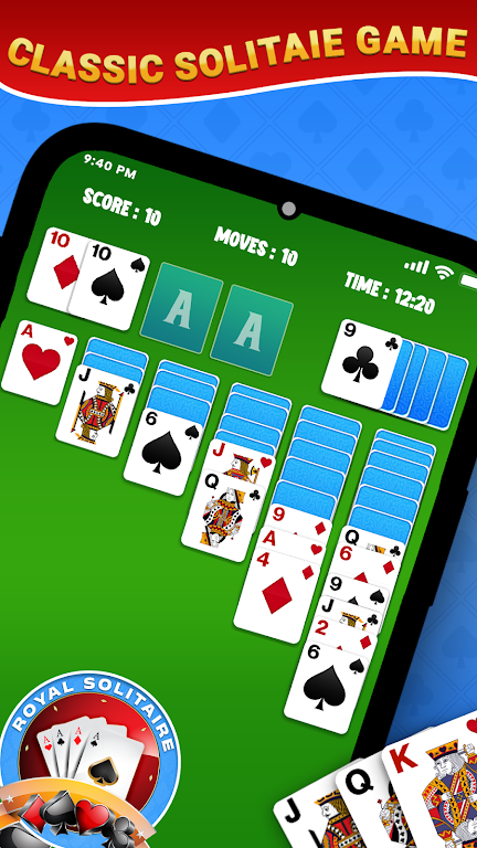 Royal Solitaire Card Game應用截圖第0張