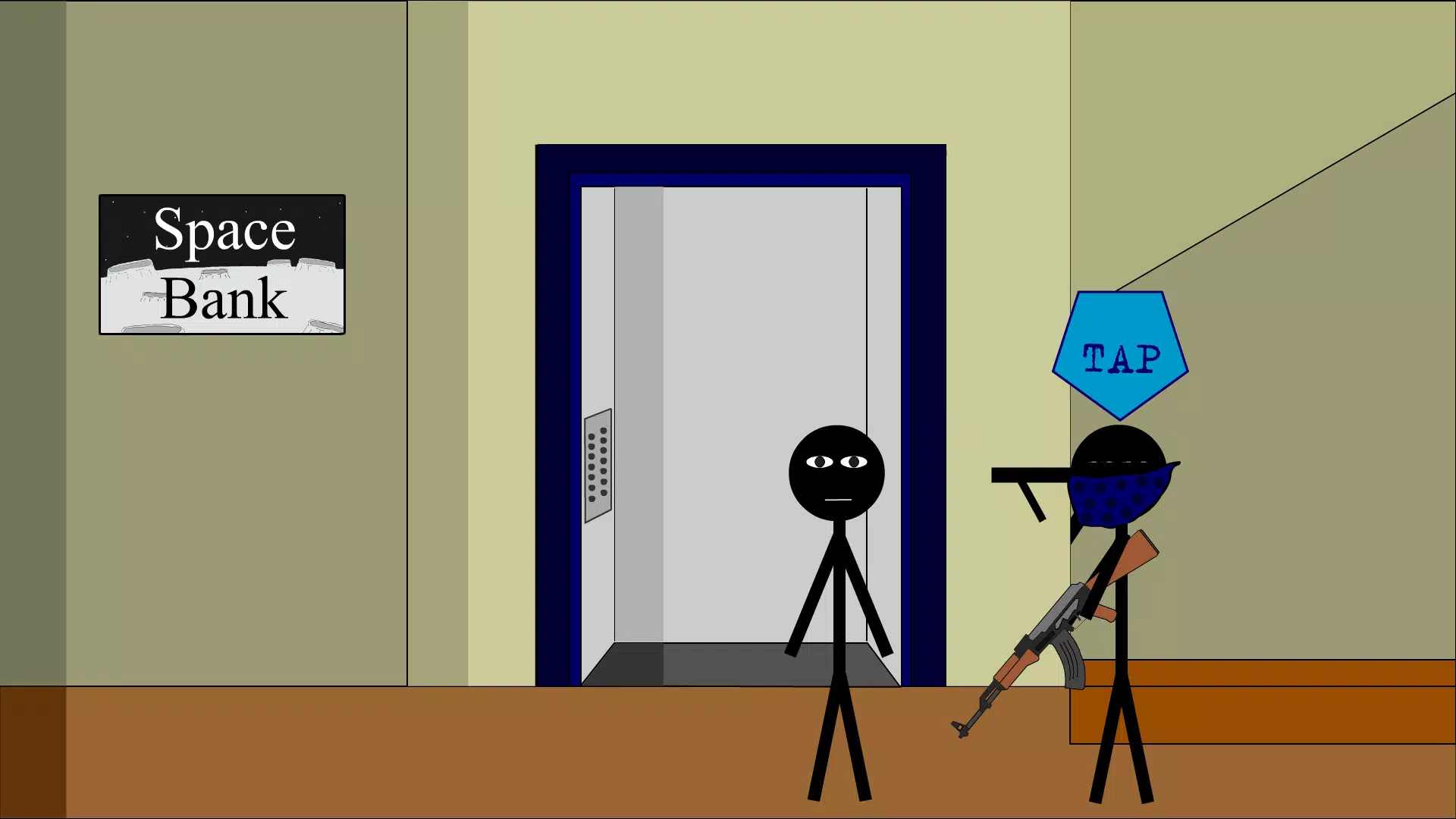 Stickman Escape Lift Capture d'écran 1