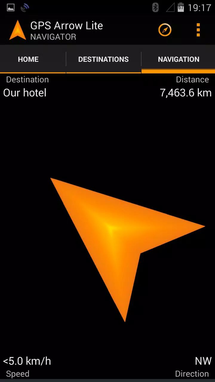GPS Arrow Navigator LITE Capture d'écran 3