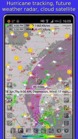 Weather app - eWeather HDF Ảnh chụp màn hình 3