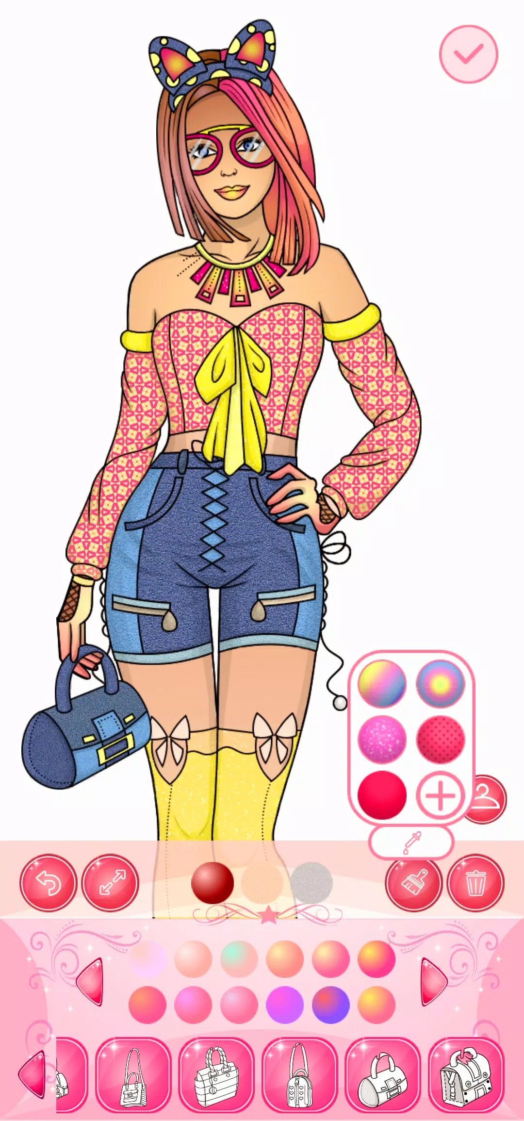 Dress Up Games & Coloring Book Screenshot 0