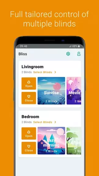 Bliss Smart Blinds スクリーンショット 0