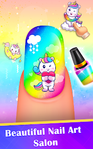 Nail polish game nail art Скриншот 0