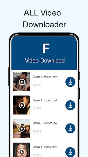 X Hot Video Downloader- Free Video Downloader 2021 Ảnh chụp màn hình 0