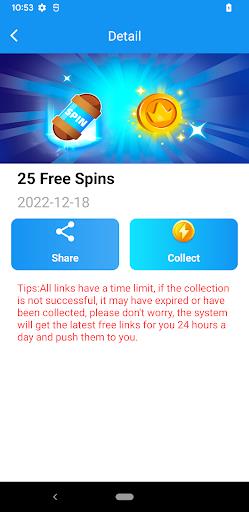 Daily Spins - Spin Link Ảnh chụp màn hình 0