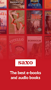 Saxo: Audiobooks & E-books 스크린샷 0