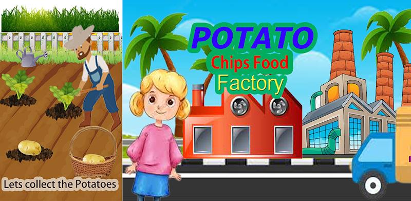 Potato Chips Food Factory Game स्क्रीनशॉट 2