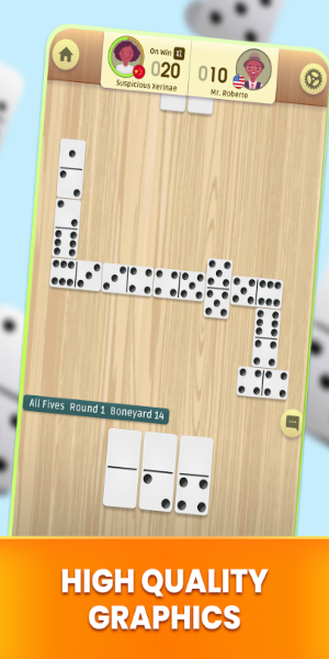 Dominoes: Classic Dominos Game Скриншот 1