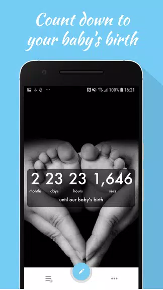Baby Countdown Widget 스크린샷 0