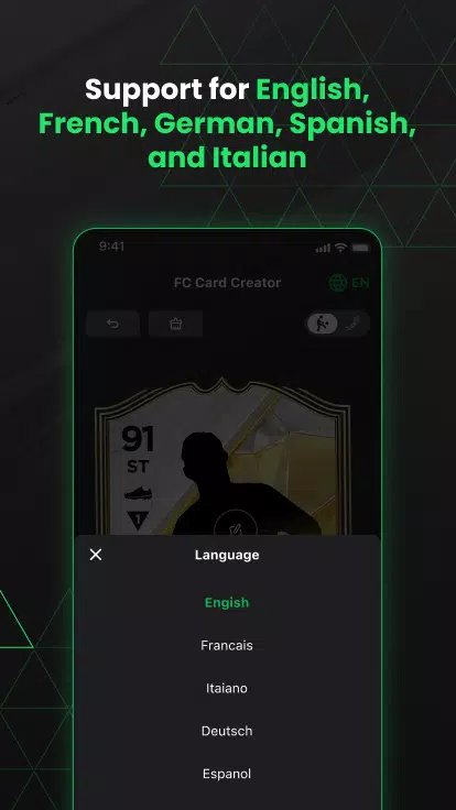 FUT 25 Card Creator Captura de pantalla 1