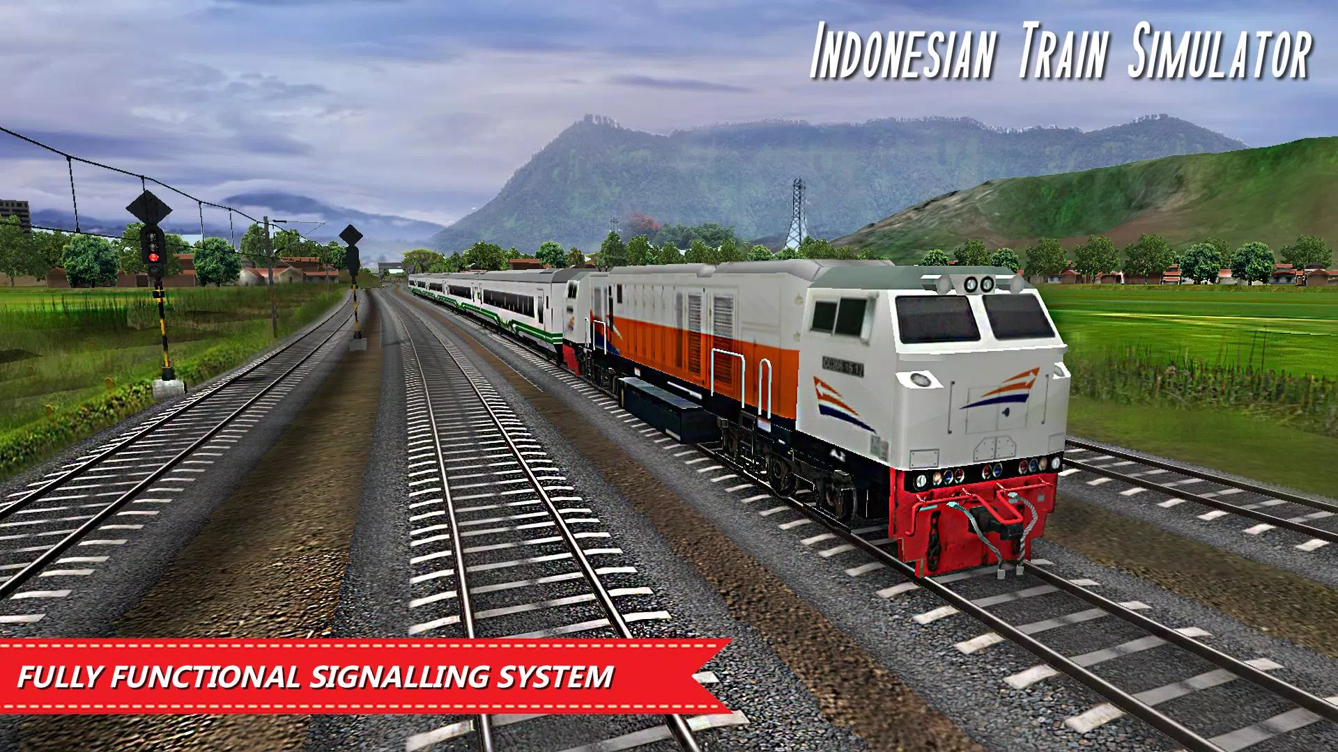 Indonesian Train Sim: Game Screenshot 3