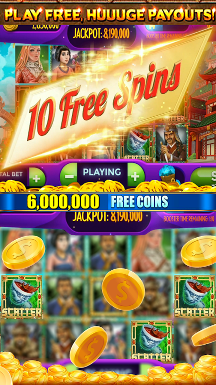 Chinese Opera Dynasty Free Vegas Slot Machine Captura de pantalla 2