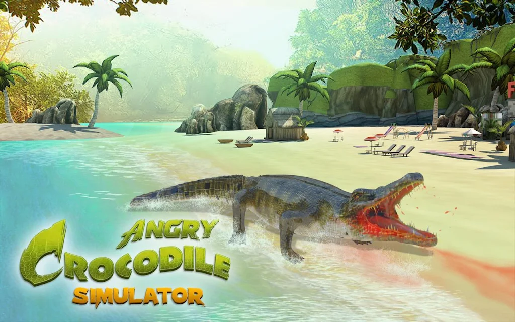 Schermata Crocodile Attack Animal Sim 0