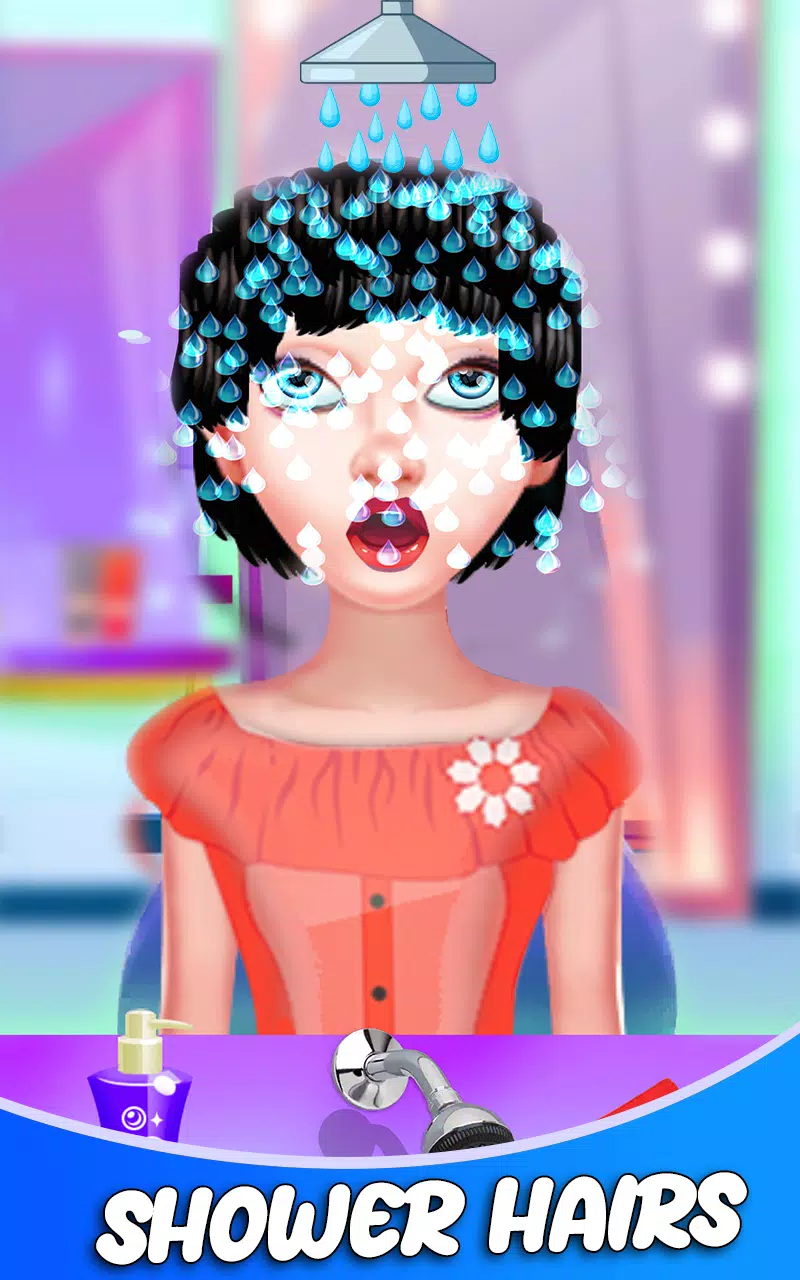 Fashion Girls Hair Salon Games Capture d'écran 3