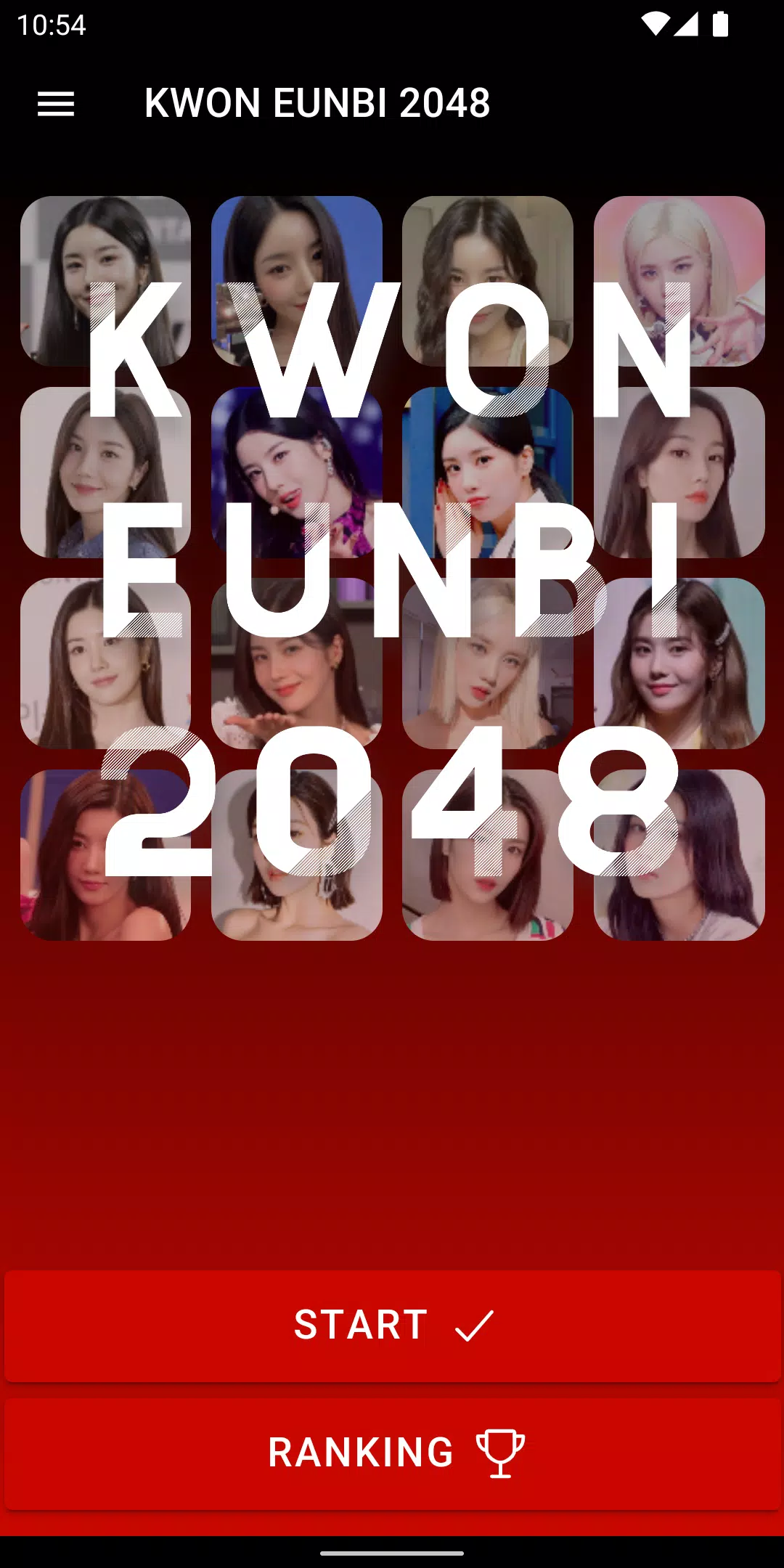 KWON EUNBI 2048 Game Ekran Görüntüsü 1