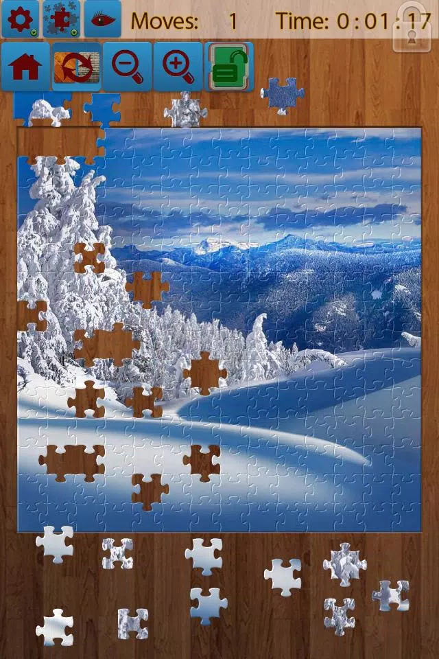 Snow Landscape Jigsaw Puzzles ภาพหน้าจอ 0