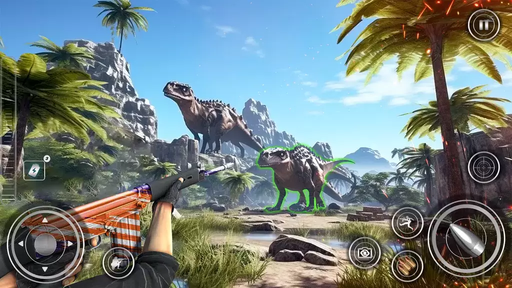 Dino Hunting: Dinosaur Game 3D Captura de tela 1