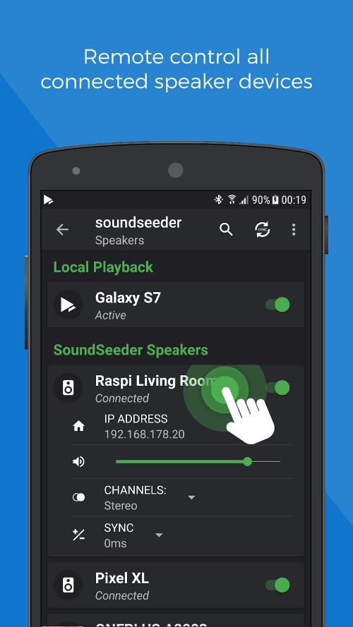 SoundSeeder -Music synchronisé Capture d'écran 3