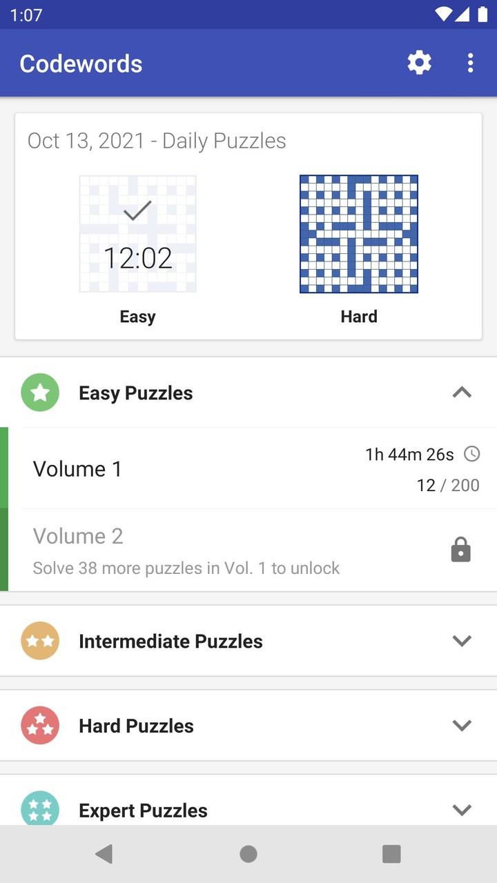 Codeword Puzzles (Crosswords) Ảnh chụp màn hình 2