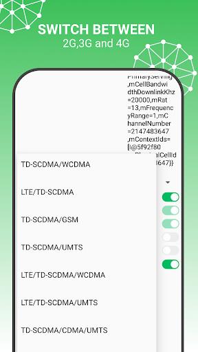 Schermata 4G Switcher LTE Only 3