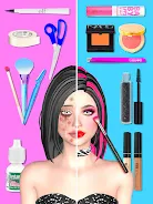 Lip Art Beauty Makeup Games Capture d'écran 2