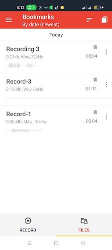 Voice Memos Captura de pantalla 3