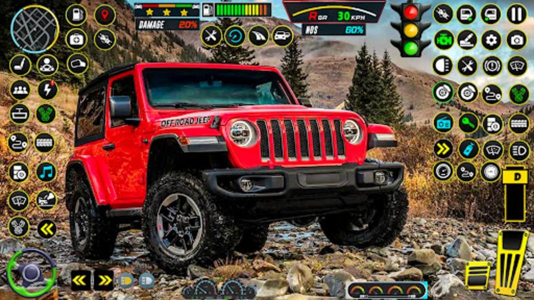 US Suv Jeep Driving: 4x4 Games Captura de tela 2