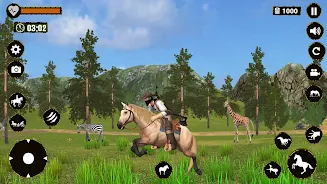 Wild Horse Simulator 3D Games Captura de pantalla 2