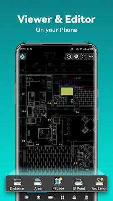 DWG FastView - CAD도면뷰어&DWG 편집기 스크린샷 0