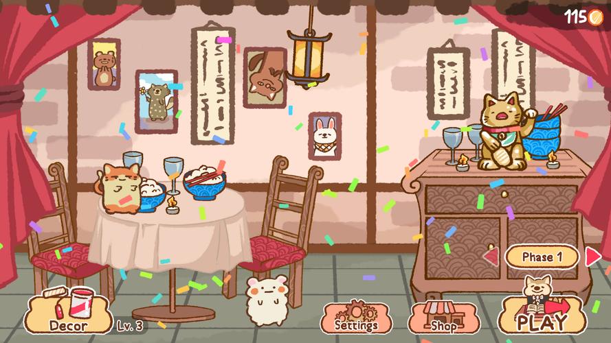 Cute Kawaii Restaurant Captura de pantalla 0