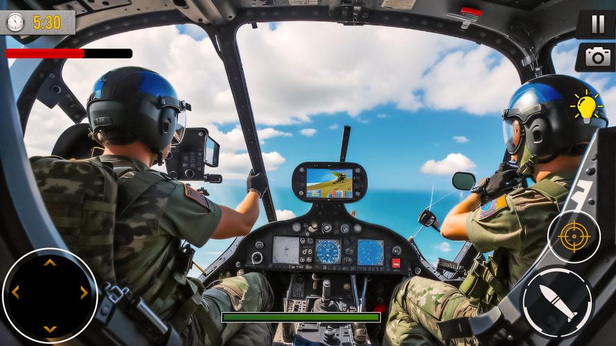 Gunship Battle Offline Game Tangkapan skrin 1