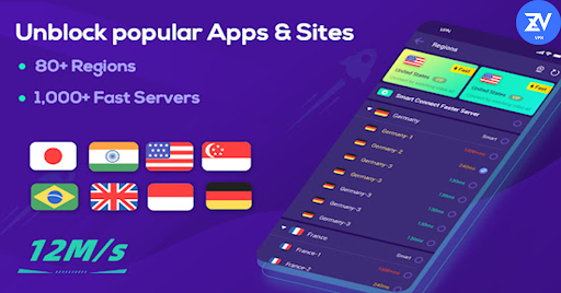 Zwx Vpn - 150Mb/s Speed Server Captura de tela 3