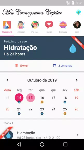 Meu Cronograma Capilar 스크린샷 0