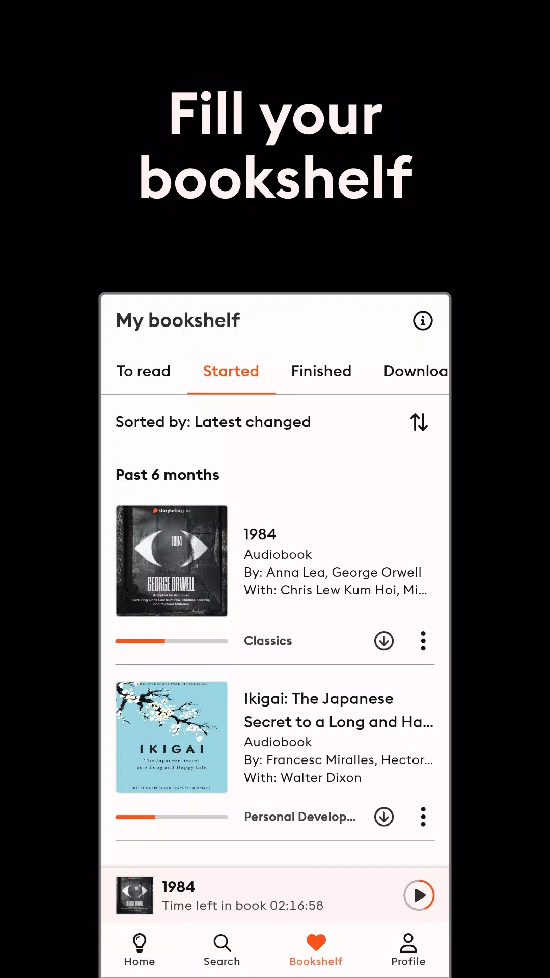 Storytel: Audiobooks & Ebooks スクリーンショット 3