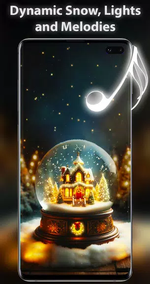 Snow Live Wallpaper स्क्रीनशॉट 1